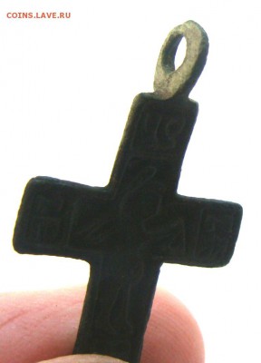 Двусторонний крест Никита Бесогон 16-17в 32х18мм до 5.03.16 - DSC00585.JPG