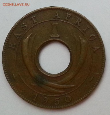 1 цент Восточная Африка 1950г - до 3.03.16 22:00 мск - 333