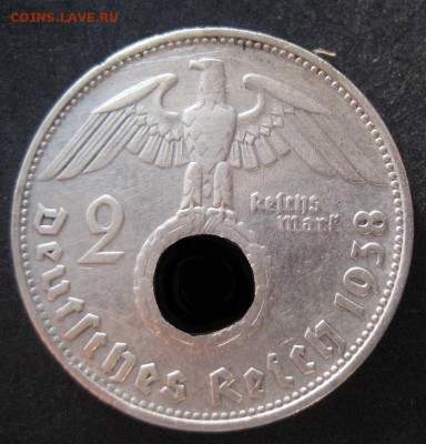 2 марки 1938 D, 3 рейх, Гинденбург, до 22.00 5.03. - IMG_8108.JPG