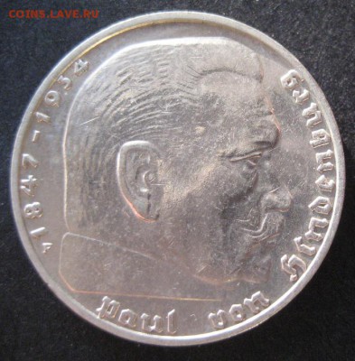 2 марки 1938 F, 3 рейх, Гинденбург, до 22.00 5.03. - IMG_8111.JPG
