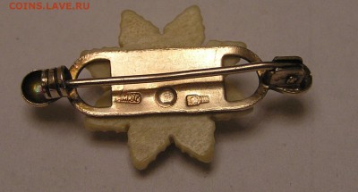 брошь, серебро, позолота, 1956г. советский винтаж - P1010089.JPG