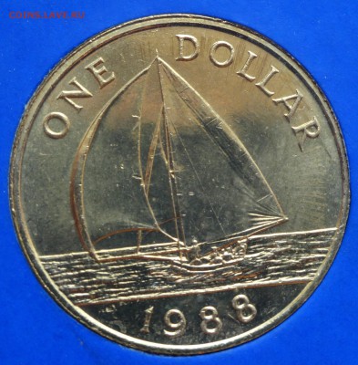 Бермуды набор монет 1988 г. на оценку - DSC03773.JPG