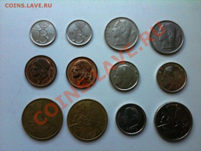 Монеты Бельгии разного номинала и разновидов (12 шт.) - IMG_0168