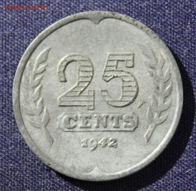 С 1 руб. НИДЕРЛАНДЫ 25с 1942г. ОККУПАЦИЯ корабль  до 7.03 - IMG_8113.JPG
