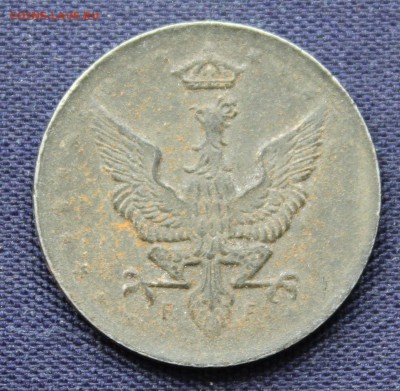 С 1 руб. ПОЛЬША 10 фенигов 1917г. ОККУПАЦИЯ   до 7.03 в 22-0 - IMG_8521.JPG