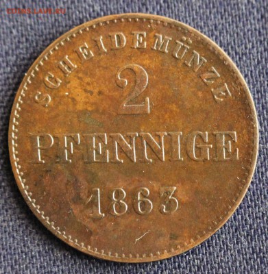 С руб. САКСЕН-МАЙНИНГЕН 2пфеннига 1863г.В КОЛЛЕКЦИЮ до 8.03 - IMG_0351.JPG