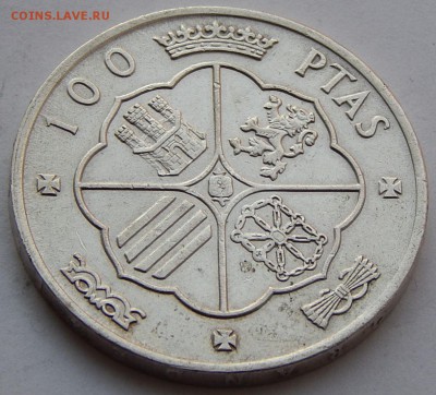 Испания 100 песет 1966 Франко, до 09.03.16 в 22:00 МСК - 4355