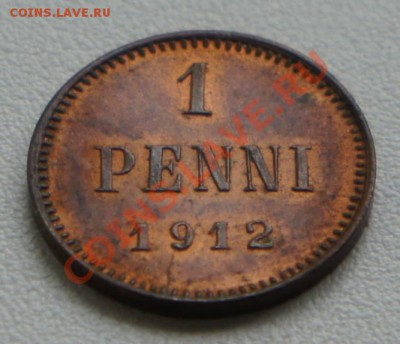 1 пенни Русс.Финн. UNC !  - предпродажная - 1-1912_1