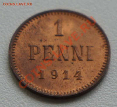 1 пенни Русс.Финн. UNC !  - предпродажная - 1-1914_1