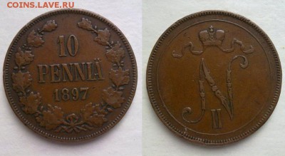 10 пенни 1897 !! до 06.03.2016 в 22:00 - 10 пенни 1897