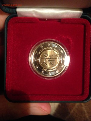 Бельгия 2009 "10 лет экономическому союзу" PROOF - IMG_0556.JPG