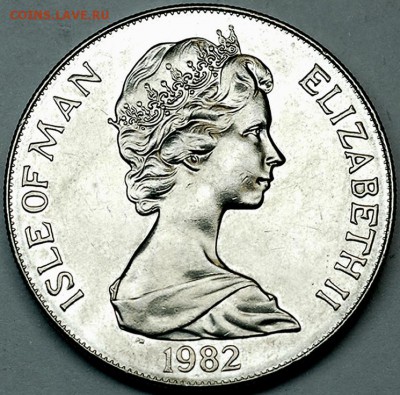 Остров Мэн_крона 1982 "ЧМ по футболу-82"; до 04.03_22.20мск - 10639