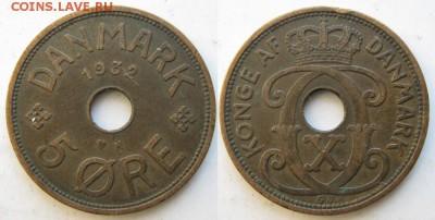 Дания 5 эре 1932: до 10.03.16 в 22.00 - Дания 5 эре 1932   113
