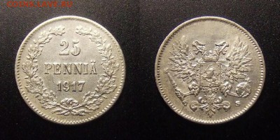 2 - Финляндия (Русская) - 25 пенни (1917) (Временное правительство) Ag