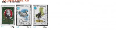 СССР 1982-1983. ФИКС - 5.1982. Гашеные