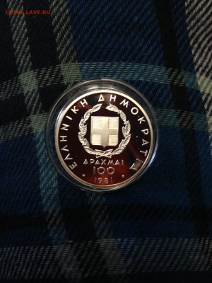 100 драхм Греция (ЧЕ по легкой атлетике 1982) - IMG_2161.JPG