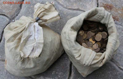 Копейки СССР 5000 шт. мешок пломба бирка до 11.03.2016 22:00 - Клад 1