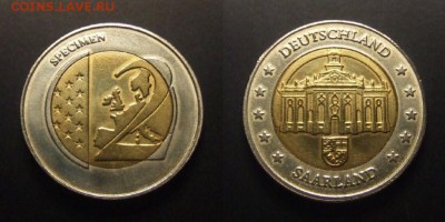 2 - Германия – 2 евро (2009) «Саарланд» (бм)