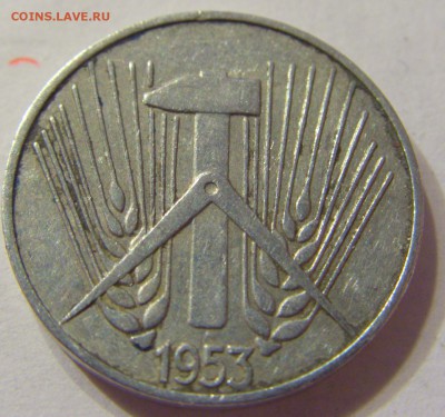 5 пфеннигов 1953 год Е ГДР до 10.03.2016 22:00 МСК - 126.JPG
