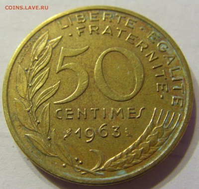 50 сантим 1963 год Франция до 10.03.2016 22:00 МСК - 321.JPG