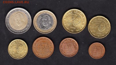 Испания 1ц-2евро 1999-06г - 449