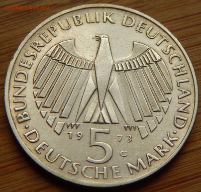 ФРГ 5 марок 1973 Национальное Собрание, до 13.03.16 в 22:00 - 4336