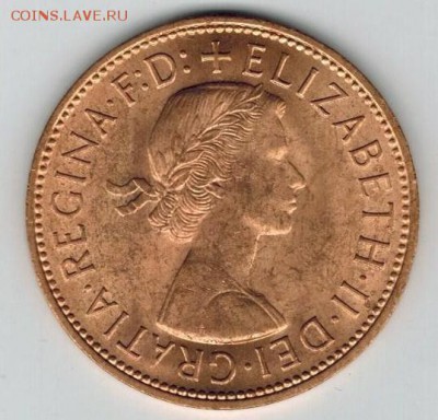 1 пенни Великобритания, 1967 до 12.03. 22-00 МСК - 010