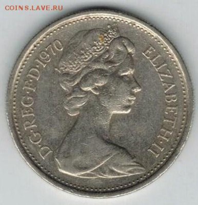 5 н. пенса, Великобритания, 1970 до 12.03. 22-00 МСК - 13