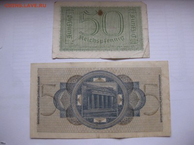 ГЕРМАНИЯ,50 пфеннигов+5 рейхсмарок 1940-1945гг !до 9.03.2016 - IMG_2391.JPG