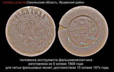 Фальшивые монеты России до 1917г сделанные в ущерб обращению - форма черная.JPG