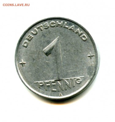 1 руб СТАРТ! 1 пфенниг 1952 г - img575