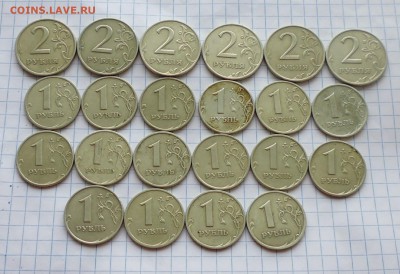2 руб 1999г и 1руб 1999г ( 22 шт ) до 11.03.16г в 22.10 мск - IMG_20160306_171657.JPG