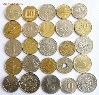 С 1 руб. 25 РАЗНЫХ ИНОСТРАННЫХ МОНЕТ до 13.03 в 22-00 - IMG_0392.JPG