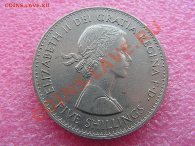 -Англия- 5 шиллинг 1960 -- 22,10 22-00 - PICT0825.JPG