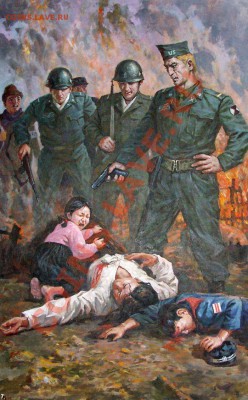 Антиамериканская пропаганда Северной Кореи. - Anti_American_propaganda_9