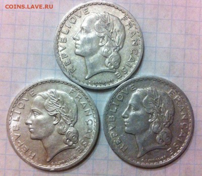 5 франков 1945,46,47 - pg8zvpHfye0