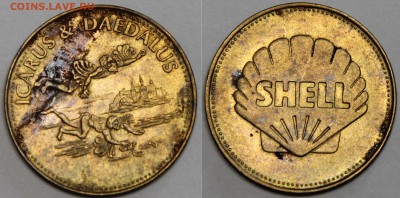 жетон Shell История воздухоплавания Икар и Дедал до 13.03 - IMG_7370.JPG