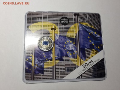 ФРАНЦИЯ 2 евро 30 лет ЕС КОИНКАРТ ЦВЕТНЫЕ ФИКС BU - 2016-02-08 17.34.26