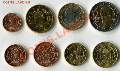 подборка монет Австрии от 1 ц до 2 евро 23.10.2010 до 18-00 - img008