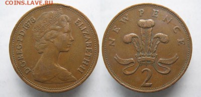7.Разная инострань по фиксу - 7 27 Великобритания  2 пенса 1978