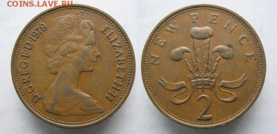 7.Разная инострань по фиксу - 7 28 Великобритания  2 пенса 1979