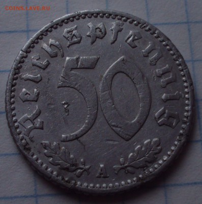 оценка- 50 рейхпфенинг 1941, 1 коп 1881-опознан.оценка - DSC02361.JPG