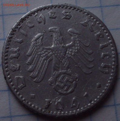 оценка- 50 рейхпфенинг 1941, 1 коп 1881-опознан.оценка - DSC02362.JPG