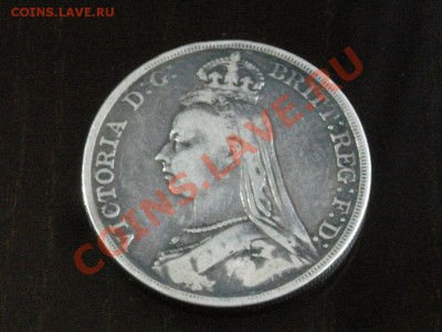 Великобритания 1 крона 1889 Ag короткий до 22.10.10 22-00мск - DSCN3627.JPG