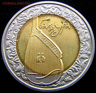 Украина_5 гривен 2003 "Бандура". Биметалл; до 10.03_22.24мск - 10929