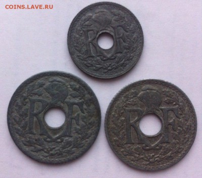 10 сантимов 1941 и 1945,три монеты - y7V00J2mFxs