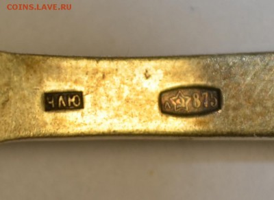4 ложки с эмалью Ag875 62гр с 1руб до 23.03 в 22:00мск - DSC_0023.JPG