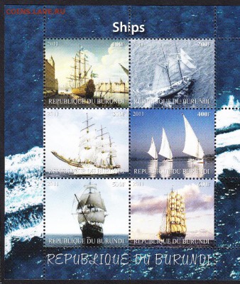 Бурунди 2011 парусники - 63