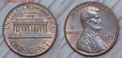 США 1 цент, 10 шт. по 1р. до 15.03.2016 22-00 - 1975.JPG