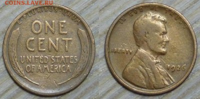 США 1 цент 1926(2) год с 1р. до 15.03.2016 22-00 - 1926-2.JPG
